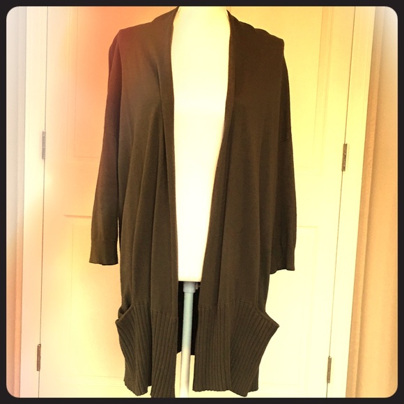 MICHAEL Michael Kors Sweaters - Michael Kors Long Open-Front Cardigan